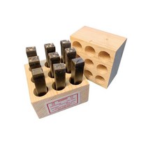 영브라스 숫자펀치세트 영문펀치세트, 3.2mm