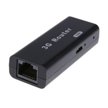 와이파이라우터 휴대용 미니 3g4g wifi wlan 핫스팟 ap 클라이언트 rj45, 검은색