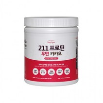 헬스 영양제 데일리비건 211프로틴우먼식물성 단백질파우더(360g), 카카오맛(360g)