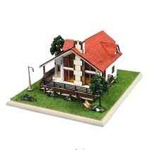 모형 건축물 만들기 디오라마 제작 키트 건물 DIY