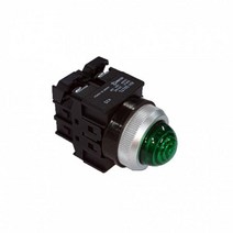 건흥전기 파일럿 램프 전전압식 원형 캡 DC 6V 30mm KH-503TL6V, 블루 [KH-503TLB6V]