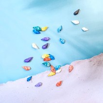 몰드몰 조개소라혼합첨가물 젤캔들 첨가물 소라첨가물 캔들데코 젤캔들만들기 젤캔들재료, 약 100g