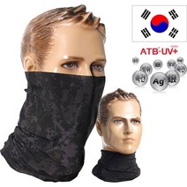 블랙 디지털 군용 멀티 스카프 군인 목토시