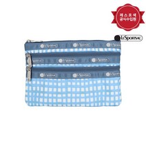 레스포색LeSportsac 페인틀리 위브 3집 코스메틱 파우치 7158.E612