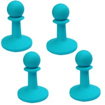 캠핑 낙뢰방지 폴대 캡(4개) 우중 장마 타프 보호 캡, 폴대 캡 4P - 오렌지