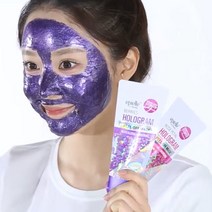 에피엘르 각질제거 짱 홀로그램 필오프 마스크팩 혼합형 4매입, 없음, 01.홀로그램 혼합 4종
