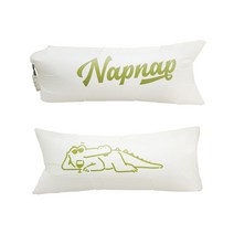 휴대용빈백 야외 캠핑 에어 소파 공기주입 경량, 흰색