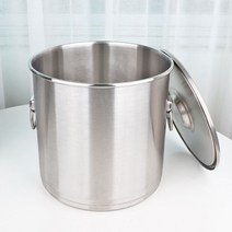 스텐 위생용기 높음 AA 식깡 국통 찜통 솥, 스텐위생용기15갤런 58L (013330)