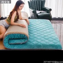 라오농 LAONONG 플라이폼 매트리스에 두꺼운 다다미 스펀지 패드 싱글 2인용 숙소 매트리스 메모리폼 매트리스JFUuuds66998, G +고품질 공장 직영 안심구매weihaizguogu