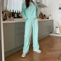 6컬러 데일리 기모 무지 일자 팬츠