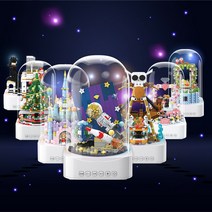 뮤직박스 오르골 8종 DIY 블록 초등학생 생일 선물, 그네