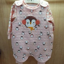 (MEW5VE06) 오가닉맘 펭이루여아수면조끼 MEW5VE06