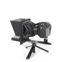 비상 텔레프롬프터 포터 유튜브 인터넷 라이즈 실시간, 접이식 프롬프터 (휴대폰) + 스탠딩 삼각대