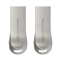 TEAMGROUP Metalwork Artistry C222 256GB USB 3.2 Gen 1 3.1/3.0 실버 메탈 읽기 140MB/s 플래시 썸 드라이브 컴퓨터/노트북과 호, 512GB (2-Pack)_C162 Secret Age