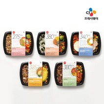 [CJ프레시웨이] 이츠웰 건강한 도시락 5종 세트, 없음