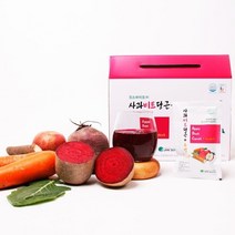 ABC주스 사과 비트 당근 우엉 생과즙 100% NFC저온착즙 100ml x 30포