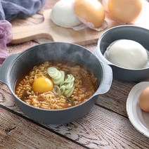 라온 1+1행사 스마트 전자렌지 찜기 라면용기 계란찜기 만두찜기, 07 푸드커버 아이보리(1+1), 1세트