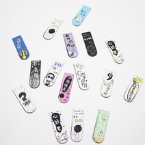 ★LUCKY♡ 팬시그림 자석책갈피 책갈피 북마크 행사기념품