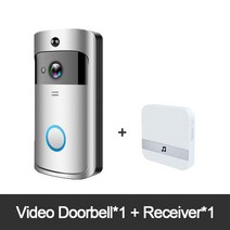 스마트 인터폰 1pcs 720p hd 스마트 홈 무선 와이파이 초인종 카메라 보안 비디오 인터폰 ir 야간 투시경 ac 배터리 작동 홈 초인종, 4, 나는 플러그