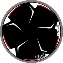 프로 디스크 휠 스티커 바이크 카본 데칼 교체 1RIM, 1.For 2 Rims