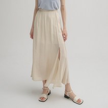 NAIN 실키 맥시 밴딩 스커트 SK-4680