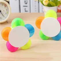 5색 꽃모양 형광펜 마일드라이너 파스텔 고체형광펜(2P)