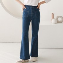 예담 봄 여름 여성 스판 주머니 부츠컷 밴딩 청바지
