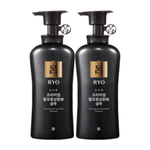 려 정품 탈모 케어 프리미엄 탈모 증상 완화 샴푸, 490ml × 2개