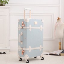 유니 워커 워크 빈티지 여행용 캐리어 기내용 보조 가방 세트 여행 출장용 핑크 예쁜 트렁크 1인용