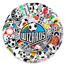 축구스티커 방수 리무버블 도무송 인스 캠핑 텀블러 감성 꾸미기 50종, 축구 스티커