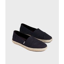 탐스(TOMS) [공식] 탐스 슈즈 알파가타 로프 에스파듀 슬립온 Black