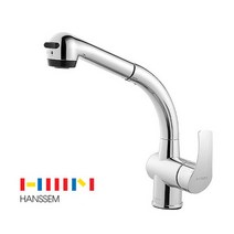 한샘 싱크대 원홀 수전 수도꼭지 주방 입수전 크롬 ML101 씽크수전 키친, B_한샘입수전 ML101+연결호수세트