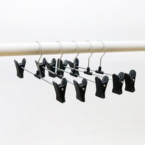 제이티 제이티블랙치마바지걸이10p 치마바지걸이, 블랙, 10개