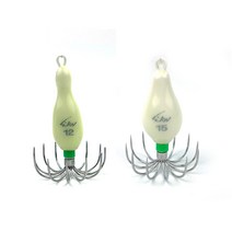 손피싱 쭈킬 볼링핀 쭈꾸미킬러/야광봉돌 애자 쭈꾸미 갑오징어 채비, 볼링핀 화이트