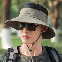 1+1 남자 등산 모자 낚시 캠핑 메쉬 벙거지, 네이비, 네이비