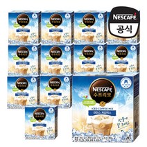 네스카페 수프리모 아이스 커피믹스 20T (12개), 단품, 단품