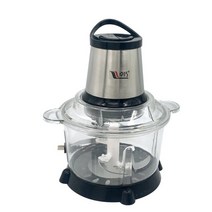 Ha-life 가정용 고기 분쇄기 5l 주방 가전 요리 기계 5l 대용량 스테인레스 스틸 전기 고기 분쇄기, 2 블레이드, 에게