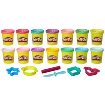 Play-Doh 스파클 앤 브라이트 캔 14팩 무독성 모델링 컴파운드 85g(3온스) 캔(아마존 독점), Sparkle and Bright