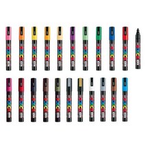 동아 유니 포스카 마카 (PC-5M) 1.8~2.5mm 금속 유리, PC-5Mbrown