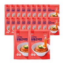 1am 바로먹는 알뜰 곤약면 매콤비빔 200g, 20팩