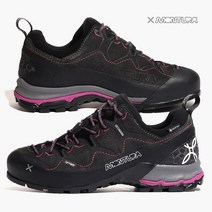 몬츄라 23SS YARU GTX 고어텍스 비브람 다크그레이 핑크 여성 트레킹화