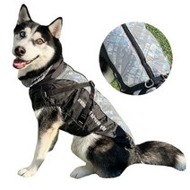 멍장군 따뜻한 강아지 초경량 겨울 패딩, 미라클화이트