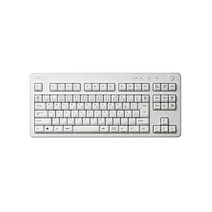 REALFORCE 리얼 포스 히가시 프레 R3 키보드 조용한 하이브리드 모델 무선 Bluetooth USB 무선유선 양대 대응 텐키리스 정전 용량 무접점 방식 Windows iPad iPhone Android 승화 인쇄 일본어 배열 91 키 슈퍼 화이트 R3HC21