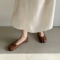 오노마 오노마 ONM 둥근코 플랫 타비 슈즈 발편한 임산부 데일리 단화 (9361936)