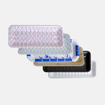 PSP용기 26호 색상별 박스 정육 고기진열 떡 야채 포장 배달 일회용기 PSP트레이, 청죽 (500개)