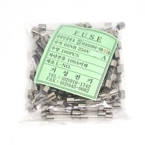 유리관휴즈 퓨즈 FUSE 100개 1봉지 30mm, 5A