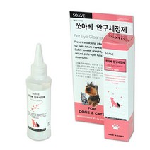 강아지 고양이 맑은눈 안약 안구 눈세정제 120mlx2 이어클리너 애견연고, 1개