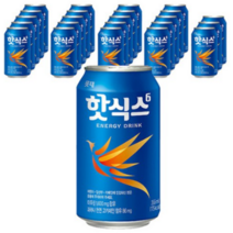 핫식스 롯데칠성음료 에너지음료, 355ml, 18개