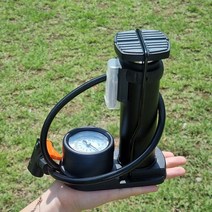 [사은품증정]무난생활 자전거 발펌프 던롭 슈레더 프레스타 바람 공기 주입 넣기 유모차 축구공 농구공 에어매트 튜브 오토바이 바퀴 미니 에어펌프 휴대용