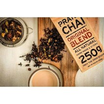 프라나차이 오리지널 블랜드 250g] 아쌈 홍차 마살라 차이티 짜이 밀크티, 1개, 1개